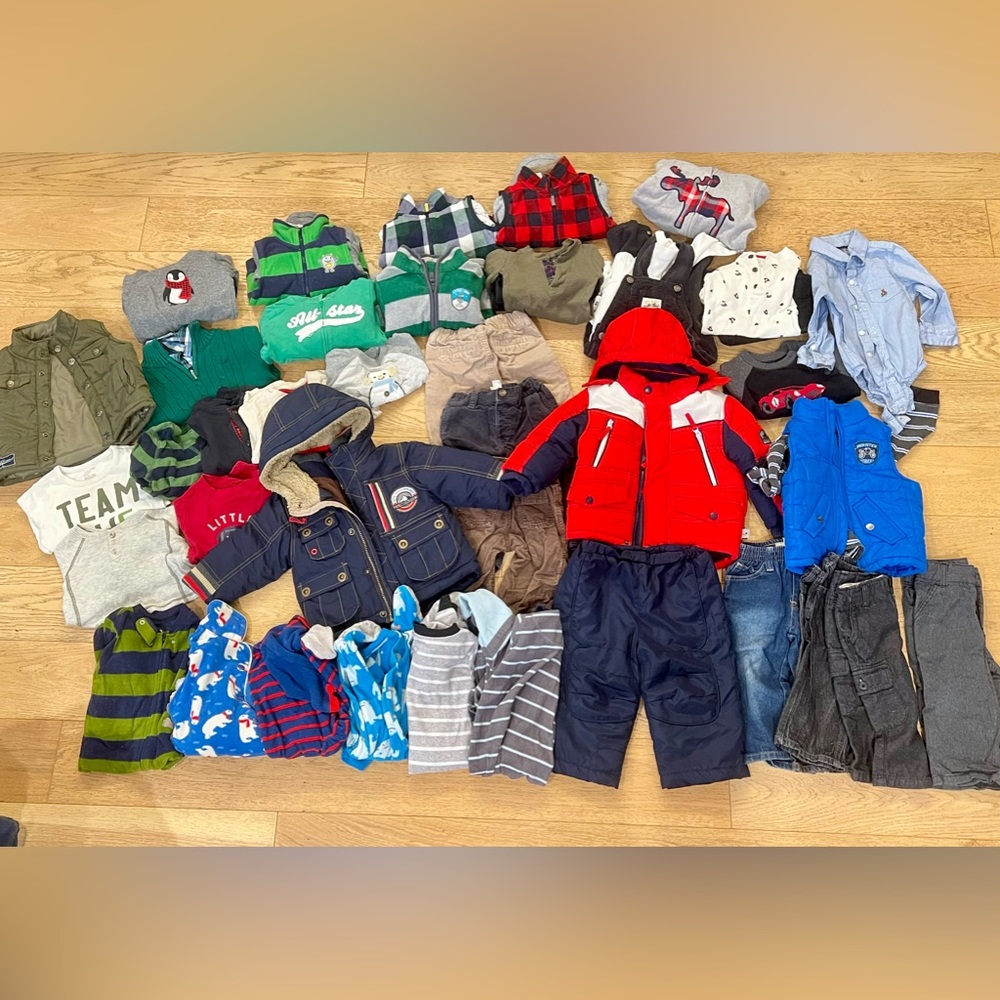 HUGE boy baby toddler 12 month bundle lot